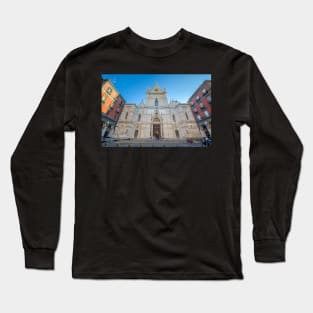 Duomo di Santa Maria Assunta in Naples, Italy Long Sleeve T-Shirt